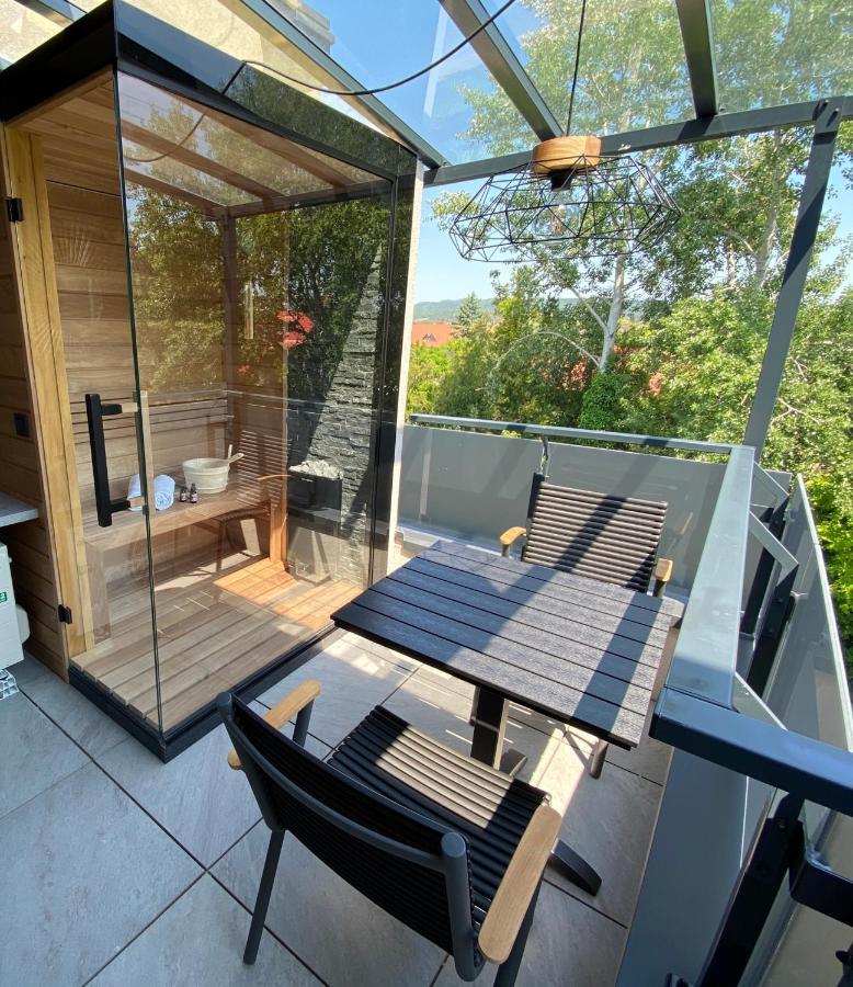 Relax Sauna Apartman Privat Finn Szaunaval Keszthely Exterior photo